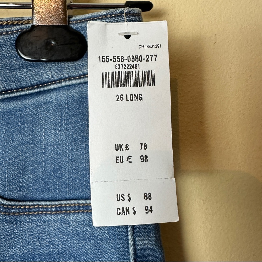 Abercrombie & Fitch Distressed High Rise Jean Leggings Womens Size 26 / 2 Long - Picture 10 of 16